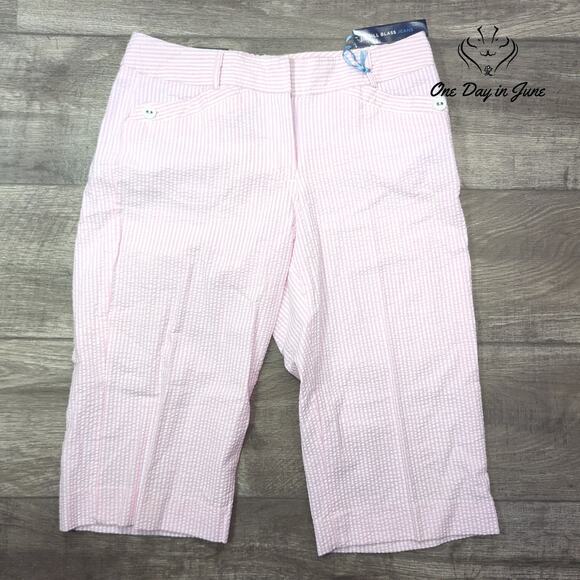 Bill Blass Cropped Pants Size 8 - Picture 1 of 6